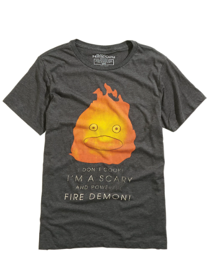 howl's moving castle flame